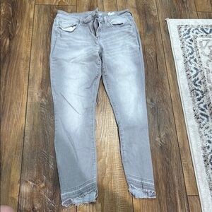 Women’s old navy super skinny rockstar gray jeans